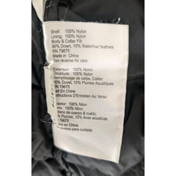 Michael Kors Lightweight Packable Quilted Black Down Jacket Women’s Size S - Picture 11 of 11